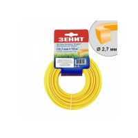 Жилка косильна Зеніт "Квадрат" 2,7 мм x 15 м (853018)