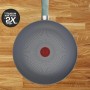 Сковорода Tefal Halo EUCALYPTUS, 28см, алюміній, бакеліт, сірий (G0160602)