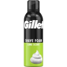 Піна для гоління Gillette Classic Лайм 200 мл (3014260228675)