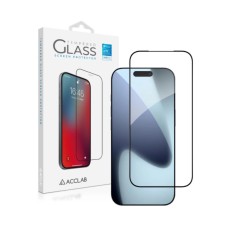 Скло захисне ACCLAB Full Glue ESD Apple iPhone 17 Pro Black (1283126625923)