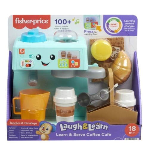 Ігровий набір Fisher-Price Кавомашина з технологією Smart Stages англомовна (HTW96)