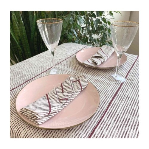 Доріжка на стіл Прованс Avantime Міраж Бордо 40х140 см (17313)