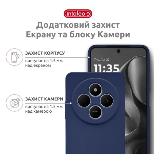 Чохол до мобільного телефона Intaleo SoftShell Xiaomi Redmi 14C Blue (1283126606786)