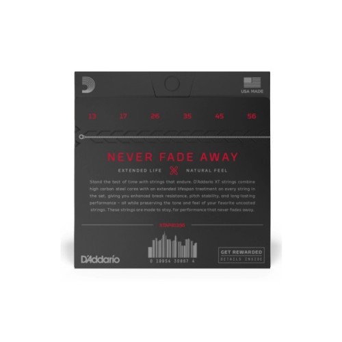 Струни для гітари D'Addario XT Phosphor Bronze Medium (13-56) (XTAPB1356)