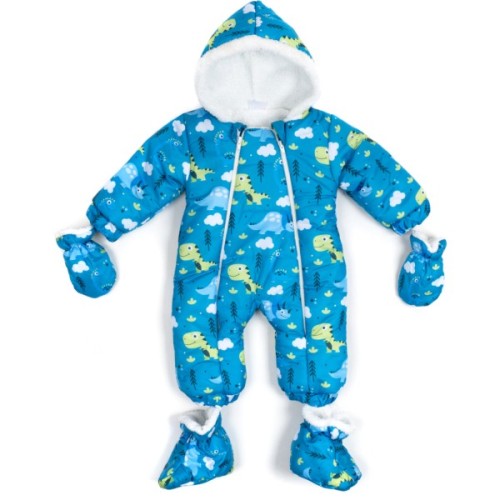 Комбінезон дитячий Maibella з рукавичками (37-1960-74-blue)