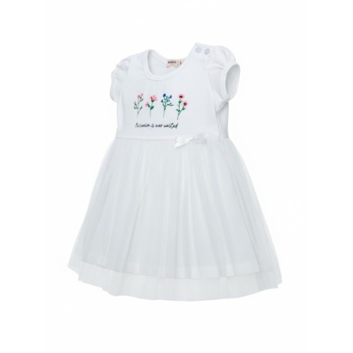 Плаття дитяче Breeze з квіточками (21624-98G-cream)