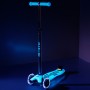 Самокат Micro серії Maxi Deluxe Glow LED" Синій кришталь" (MMD366)