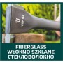 Сокира Verto 620 г, обух 410 г, рукоятка из стекловолокна, 14" (05G100)