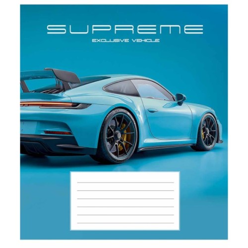 Зошит Школярик Star Supreme vehicle 18 аркушів лінія (018-3691L)