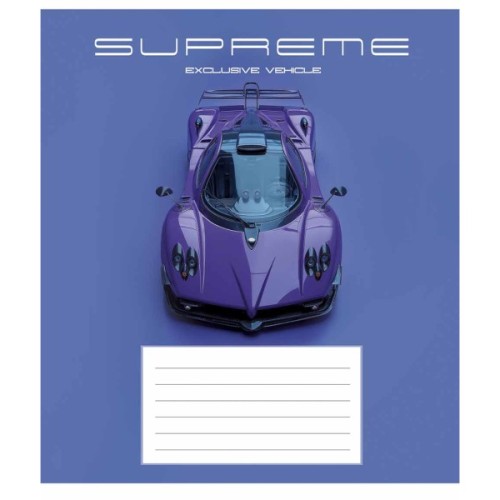 Зошит Школярик Star Supreme vehicle 18 аркушів лінія (018-3691L)