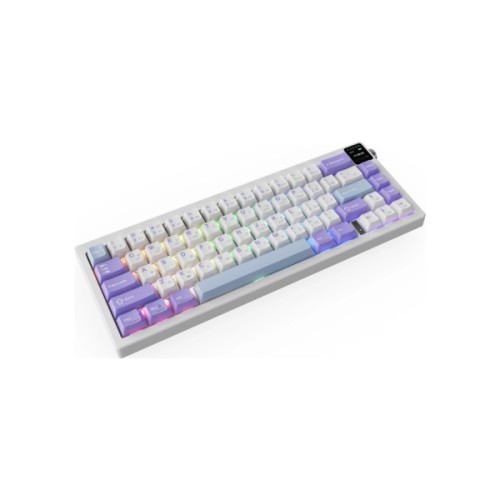 Клавіатура Ajazz AK650 Flying Fish Switch Purple RGB USB/Wireless/Bluetooth UA Purple (AK650-FF-PWB)