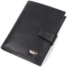 Портмоне Canpellini З натуральної шкіри Чорне (21857)