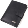 Портмоне Canpellini З натуральної шкіри Чорне (21857)