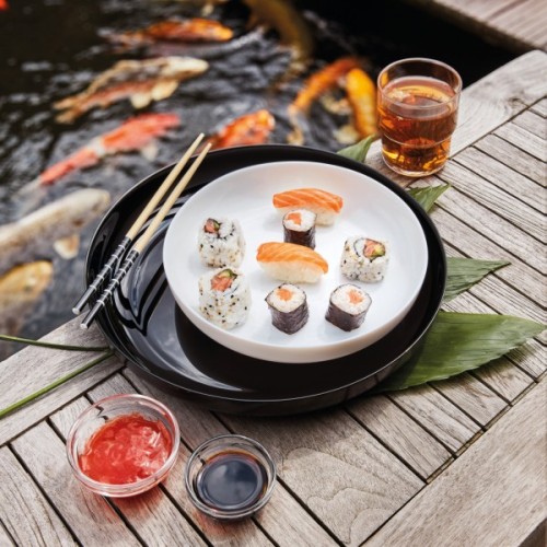 Блюдо Luminarc Friends Time Black 29 см (P6363)