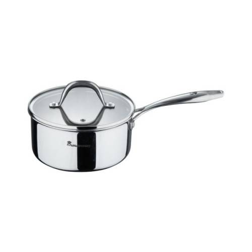 Ківш MasterPro Hi-tech 3, з кришкою 18 см (BGMP-1622)