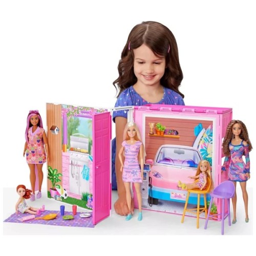 Ігровий набір Barbie Будиночок для відпочинку (2-поверховий) (HRJ76)