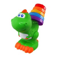 Розвиваюча іграшка Kiddi Smart двомовна – Динозаврик Барвограй (4279T-KS)