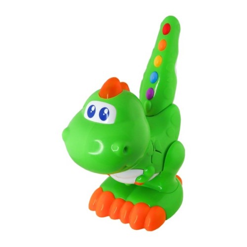 Розвиваюча іграшка Kiddi Smart двомовна – Динозаврик Барвограй (4279T-KS)