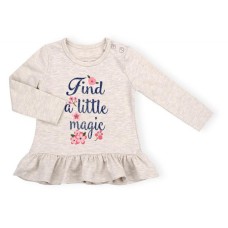 Кофта дитяча Breeze з оборкою (10576-80G-beige)