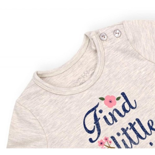 Кофта дитяча Breeze з оборкою (10576-80G-beige)