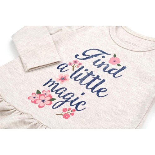 Кофта дитяча Breeze з оборкою (10576-80G-beige)