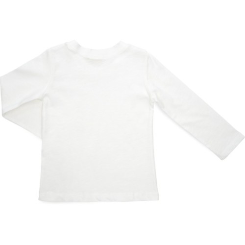 Кофта дитяча Breeze з довгим рукавом (18924-128B-white)