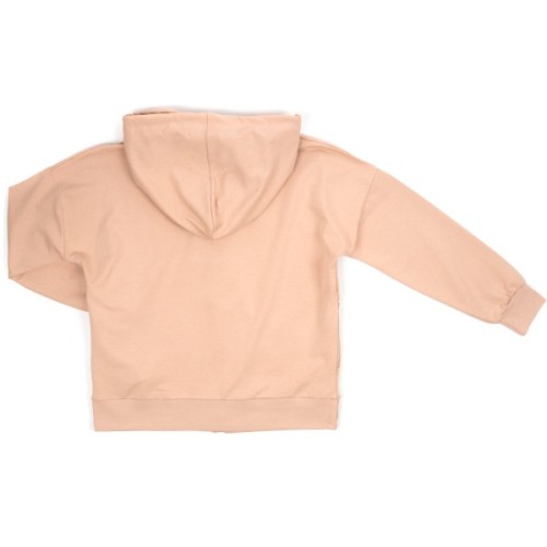 Кофта дитяча Monili на блискавці з капюшоном (4033-152G-beige)