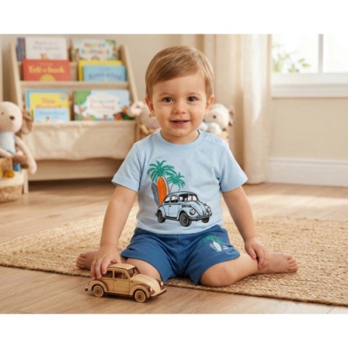 Набір дитячого одягу Breeze з машинкою (21723-104B-blue)