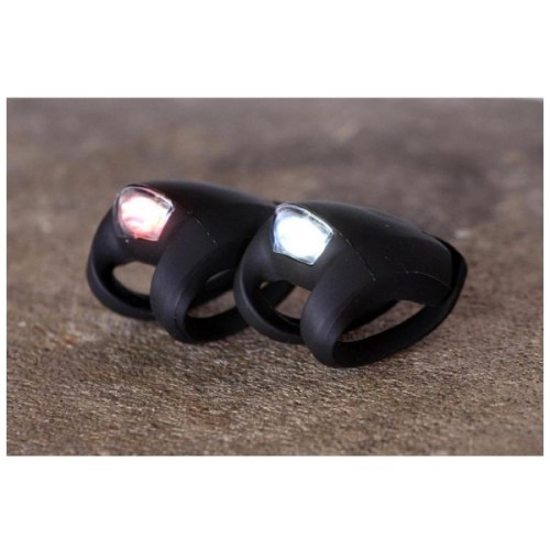 Передня велофара Knog Frog Strobe Front 8,5 Lumens Black (11920)