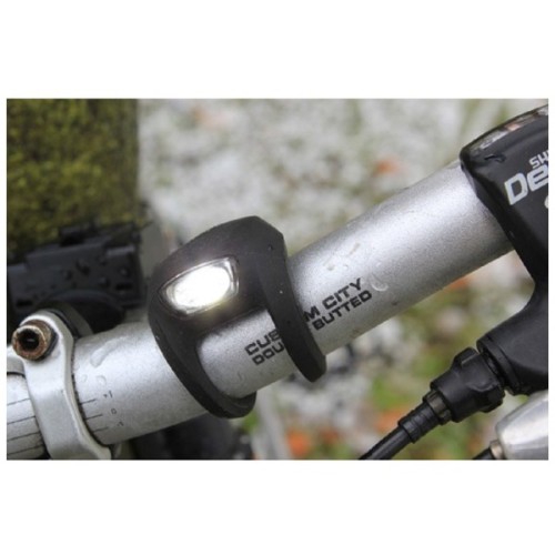 Передня велофара Knog Frog Strobe Front 8,5 Lumens Black (11920)