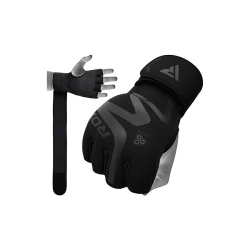 Бинти-рукавиці RDX T15 Noir Inner Matte Black M (GGN-T15MB-M)