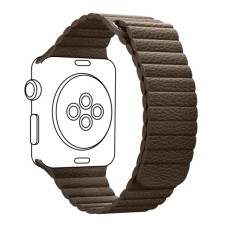Ремінець до смарт-годинника Armorstandart Leather Loop для Apple Watch 42 (Series 11-10)/41/40/38 Brown (ARM48657)