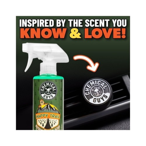 Ароматизатор для автомобіля Chemical Guys Happy Trail Pine Scent на решітку (AIR403)