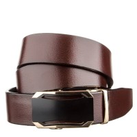 Ремінь Vintage З автоматичною пряжкою Коричневий (20209)