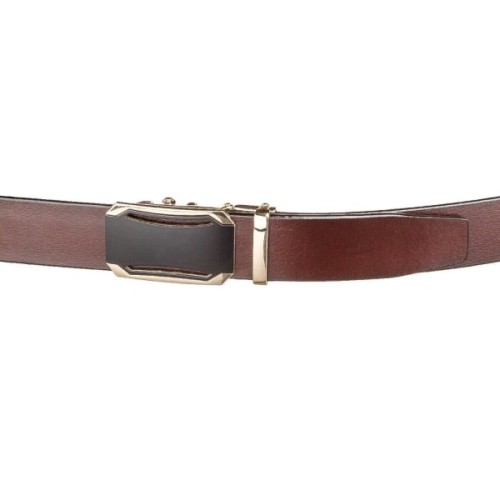 Ремінь Vintage З автоматичною пряжкою Коричневий (20209)