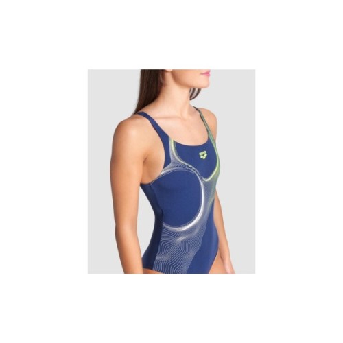 Купальник Arena Ripples Swimsuit U Back B 009500-780 синій 38 (3468337554479)