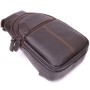 Сумка Vintage Чоловіча через плече з натуральної шкіри Коричнева (21308)