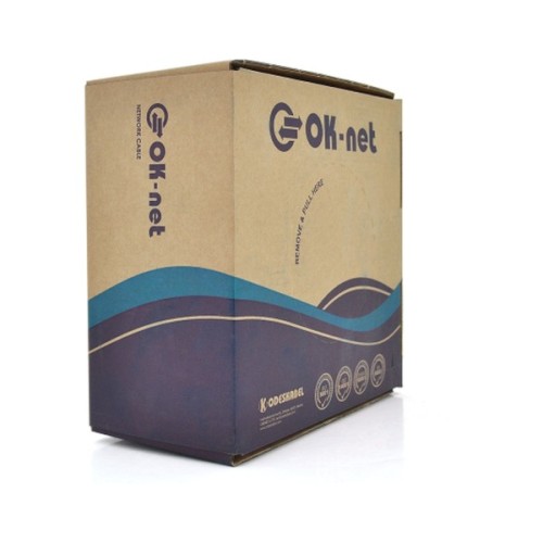 Кабель мережевий OK-Net UTP 305м cat.5e зовнішній (U/UTP-cat.5Е) (КПП-ВП (100) 4*2*0,50)