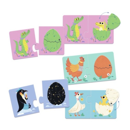 Пазл Djeco Хто в яйці? (DJ08193)