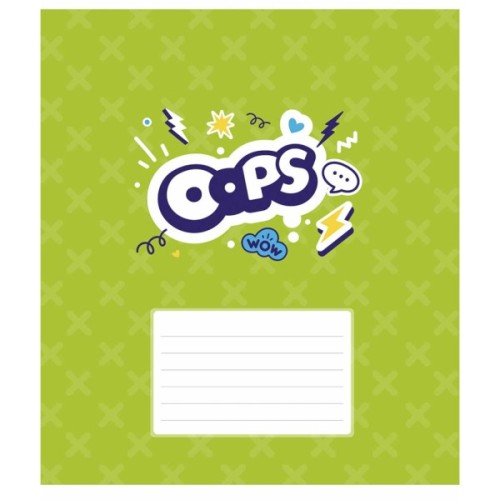 Зошит Школярик Love 12 аркушів лінія (012-3364L)