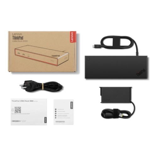Порт-реплікатор Lenovo ThinkPad USB4 Dock 5000 (40BF0100EU)