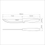 Кухонний ніж Tramontina Plenus Light Grey Meat 152 мм (23423/136)