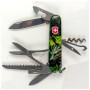 Ніж Victorinox Huntsman Zodiac 91 мм Зелений дерев'яний дракон (1.3713.3_Z3240p)