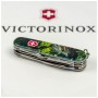 Ніж Victorinox Huntsman Zodiac 91 мм Зелений дерев'яний дракон (1.3713.3_Z3240p)
