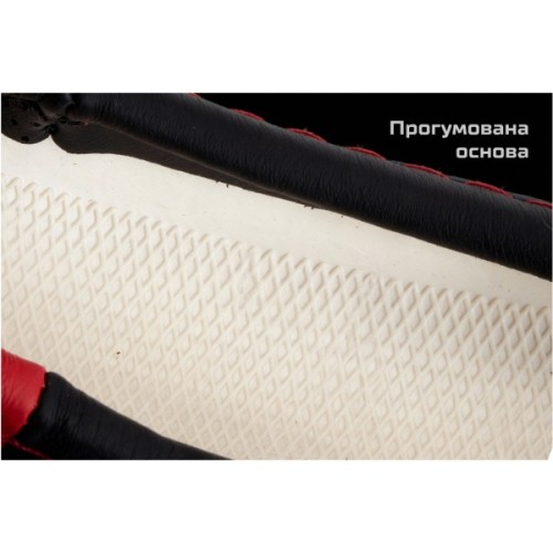 Чохол на руль VITOL M чорн (VLOD-L2628 BK/RD M)