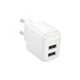 Зарядний пристрій BOROFONE BAS41A 2xUSB white (6941991113741)