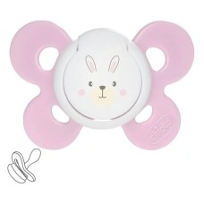 Пустушка Chicco Physio Comfort силіконова від 2 до 6 місяців 1шт. (рожева) (74911.11.00)