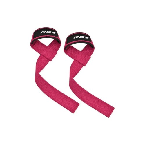 Кистьові лямки RDX W1 Gym Single Strap Pink Plus (WAN-W1P+)