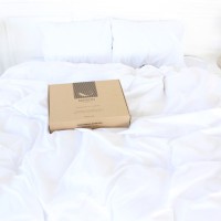 Постільна білизна MirSon Ranforce Elite 11-2107 White 2х160х220 (2200004730639)