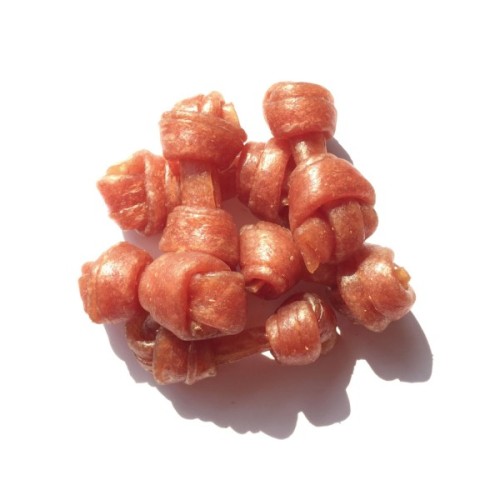 Ласощі для собак Lucky Star Кістка вузлова з качиного м'яса 500 г (4820144302183)